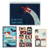 [東京迪士尼樂園] 明信片文具套裝FLY ME TO THE DISNEY PARKS