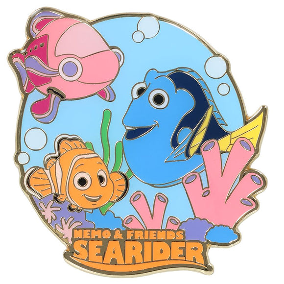 [東京迪士尼樂園] 襟章 Nemo & Friends Searider