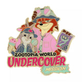 [東京迪士尼樂園] 襟章 Zootopia World Undercover Mission