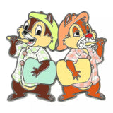 [東京迪士尼樂園] 襟章 睡衣 Chip&Dale
