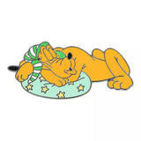 [東京迪士尼樂園] 襟章 睡衣 Pluto