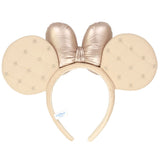 Wear In Disney - 頭箍 Minnie Ears 金色釘珠