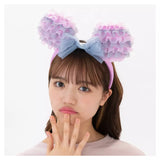 Wear In Disney - 頭箍 Minnie Ears 紫+粉紅色