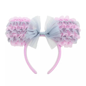 Wear In Disney - 頭箍 Minnie Ears 紫+粉紅色