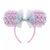 Wear In Disney - 頭箍 Minnie Ears 紫+粉紅色