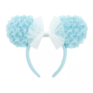 Wear In Disney - 頭箍 Fuffle Minnie Ears 淺藍色