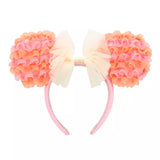 Wear In Disney - 頭箍 Minnie Ears 橙+粉紅色