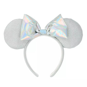 Wear In Disney - 頭箍 Minnie Ears 銀色
