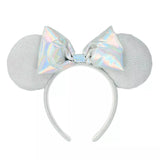 Wear In Disney - 頭箍 Minnie Ears 銀色