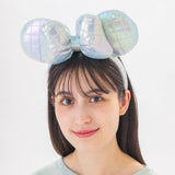 Wear In Disney  頭箍 仿皮 幻彩白