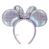 Wear In Disney  頭箍 仿皮 幻彩紫