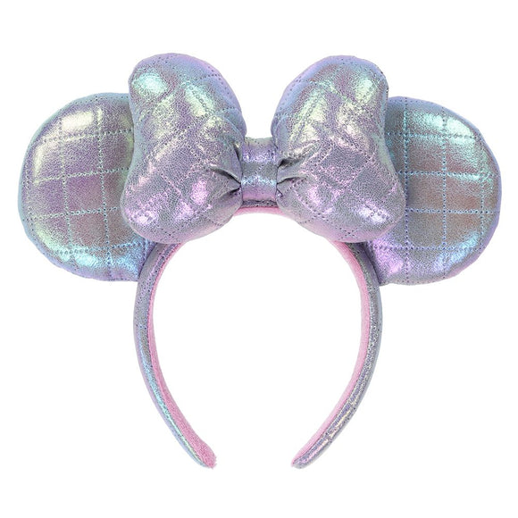 Wear In Disney  頭箍 仿皮 幻彩紫