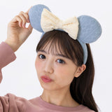 Wear In Disney  頭箍 淺藍色針織紋