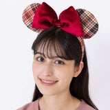 Wear In Disney  頭箍 紅色格仔