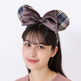 Wear In Disney  頭箍 啡色格仔