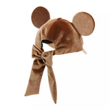 Wear In Disney Cap帽 啡色絲絨蝴蝶結
