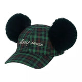 Wear In Disney Cap帽 綠色格仔