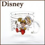 Disney Fantasy Shop 耐熱玻璃杯 Pinocchio  Peter Pan  Marie  Lion King  Dumbo  Alice