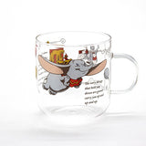 Disney Fantasy Shop 耐熱玻璃杯 Pinocchio  Peter Pan  Marie  Lion King  Dumbo  Alice