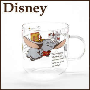 Disney Fantasy Shop 耐熱玻璃杯 Pinocchio  Peter Pan  Marie  Lion King  Dumbo  Alice