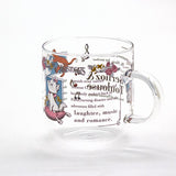 Disney Fantasy Shop 耐熱玻璃杯 Pinocchio  Peter Pan  Marie  Lion King  Dumbo  Alice