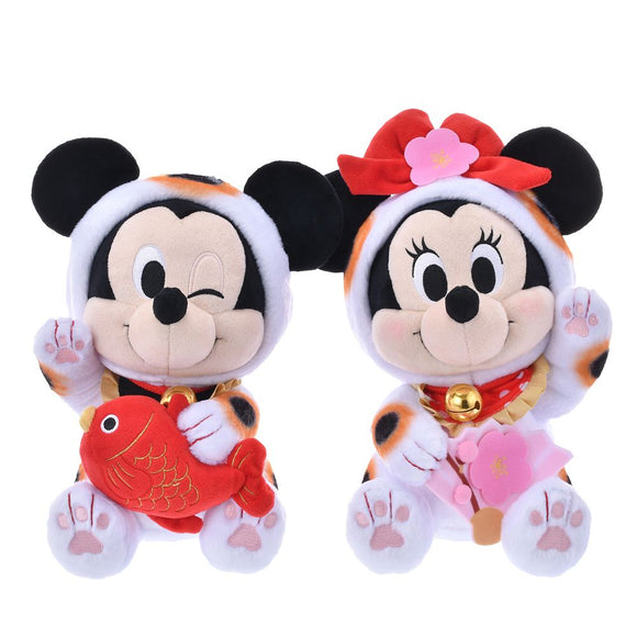 NEW YEAR 2025 招財貓 毛公仔 Mickey/Minnie