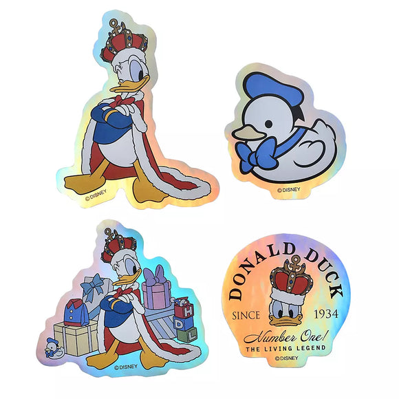 DONALD THE KING BIRTHDAY 大貼紙套裝