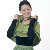 DISNEY FROZEN 有帽毛巾被肩 Anna