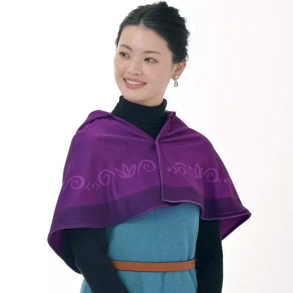 DISNEY FROZEN 有帽毛巾被肩 Elsa