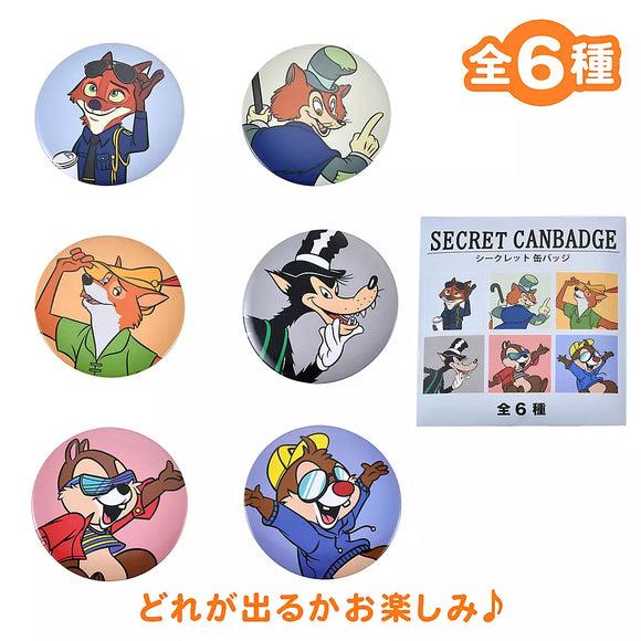 my favorite Disney foxes 扣針襟章 盲抽