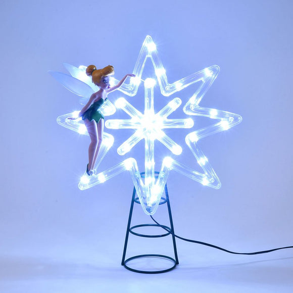 Disney Store Christmas Light up 聖誕樹TOP STAR Tinker Bell