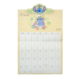 CALENDAR＆ORGANIZER 2026 掛牆月曆連磁力夾 Stitch