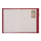 CALENDAR＆ORGANIZER 2026 B6 仿皮壓花手帳 美女與野獸