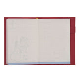 CALENDAR＆ORGANIZER 2026 B6 仿皮壓花手帳 美女與野獸