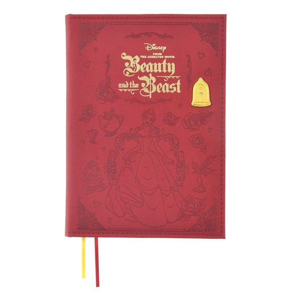 CALENDAR＆ORGANIZER 2026 B6 仿皮壓花手帳 美女與野獸