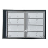 CALENDAR＆ORGANIZER 2026 B6 仿皮壓花手帳 Jack