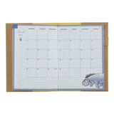 CALENDAR＆ORGANIZER 2026 B6 仿皮壓花手帳 Pooh