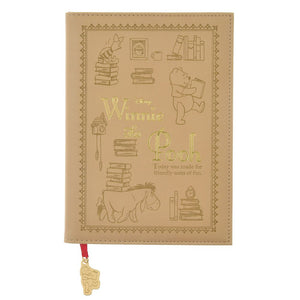 CALENDAR＆ORGANIZER 2026 B6 仿皮壓花手帳 Pooh