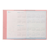 CALENDAR＆ORGANIZER 2026 B6 仿皮壓花手帳 Marie