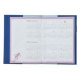 CALENDAR＆ORGANIZER 2026 B6 仿皮壓花手帳 Peter Pan