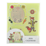 CALENDAR＆ORGANIZER 2026 座枱月曆 Zootopia