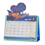 CALENDAR＆ORGANIZER 2026 座枱月曆 Stitch