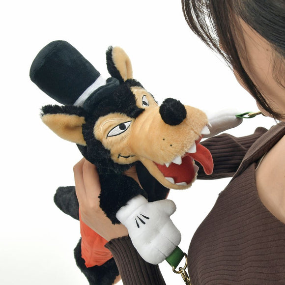 Disney Villains Big Bad Wolf 毛公仔手提電話袋