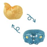 Disney Villains Flotsam&Jetsam 2ways 頸枕
