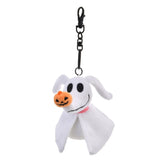 TIM BURTON'S THE NIGHTMARE BEFORE CHRISTMAS 夜光毛公仔吊飾 Zero