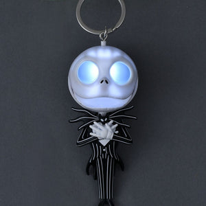 TIM BURTON'S THE NIGHTMARE BEFORE CHRISTMAS 着燈鎖匙扣 Jack