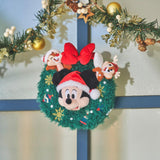 Disney Store Christmas 毛公仔聖誕花環