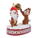 Disney Store Christmas 感應燈擺設 Chip&Dale