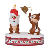 Disney Store Christmas 感應燈擺設 Chip&Dale