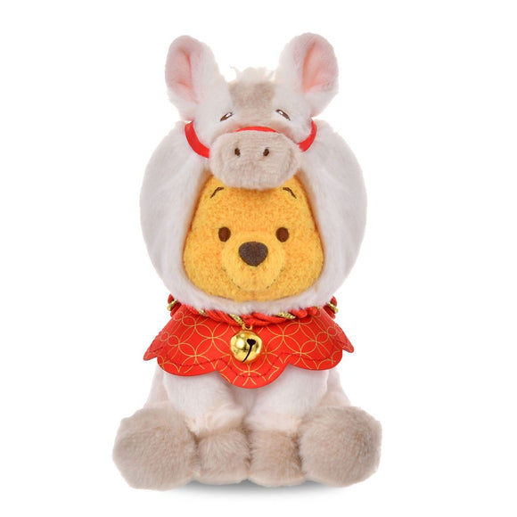 Disney Store NEW YEAR 2026 馬年主題 毛公仔S Pooh White